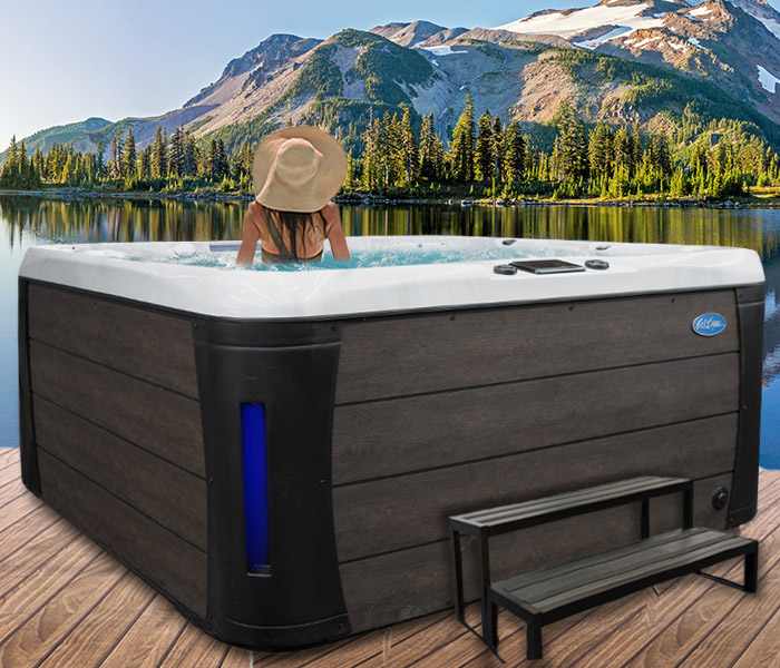 Calspas hot tub being used in a family setting - hot tubs spas for sale San Mateo